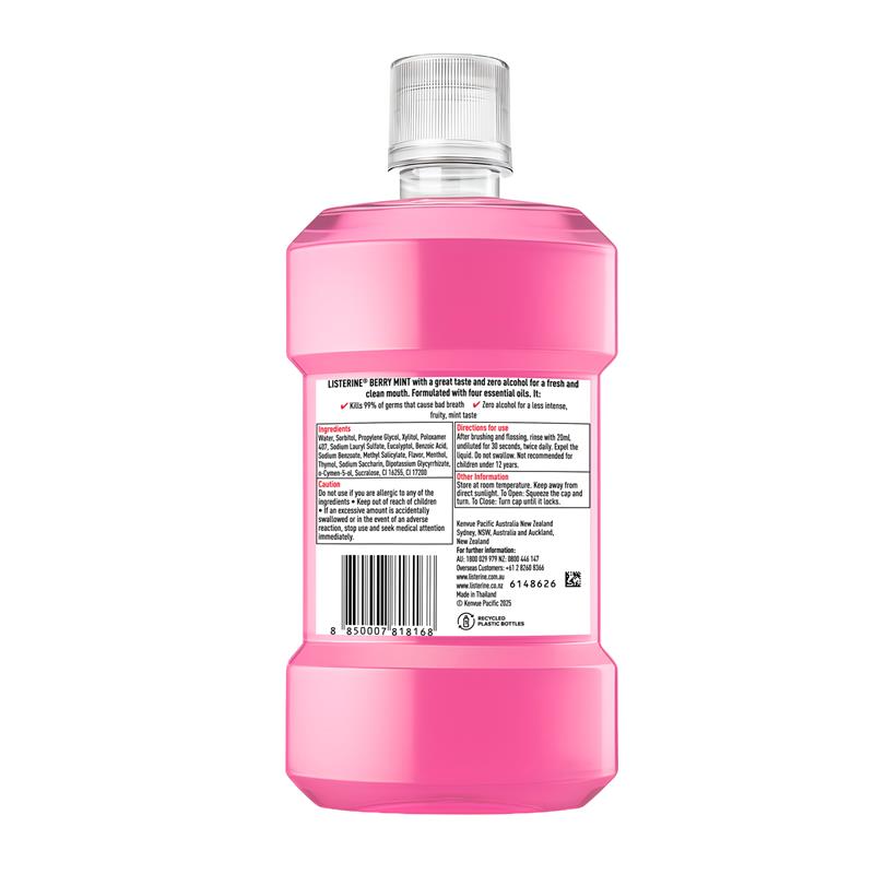 Load image into Gallery viewer, Listerine Mouthwash Berry Mint Limited Edition 500ml
