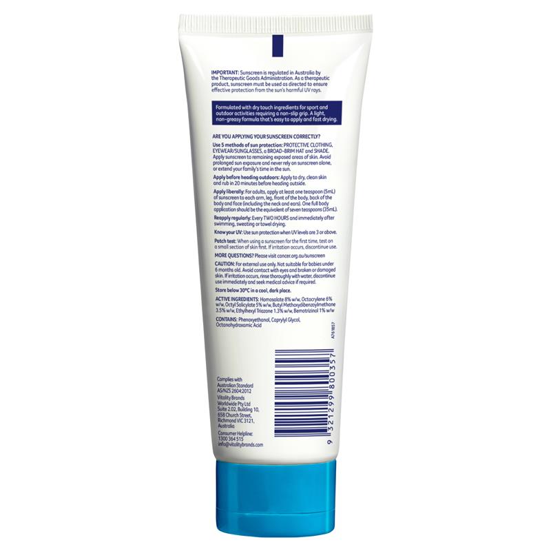 Load image into Gallery viewer, Cancer Council SPF 50 Sport Dry Touch &amp; Sweat Resistant 110ml
