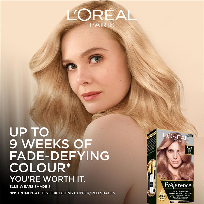 Load image into Gallery viewer, L'Oreal Paris Preference Bali 7.23 Dark Rose Gold
