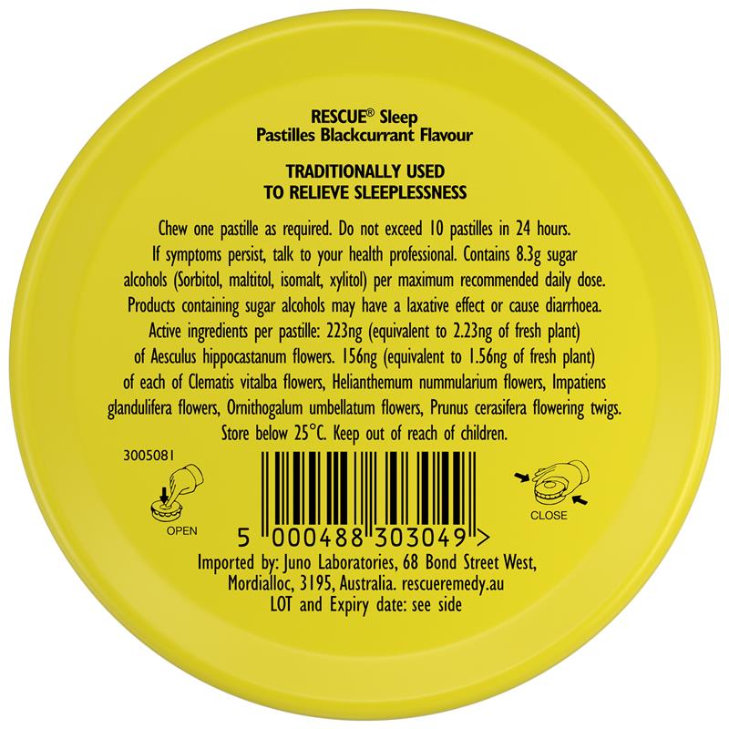 Load image into Gallery viewer, Rescue Remedy Sleep Pastilles 50g
