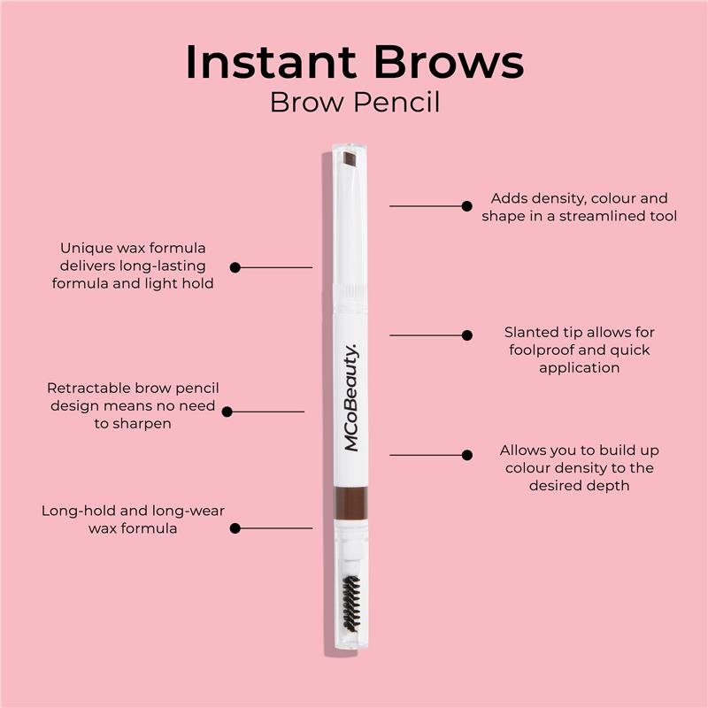 Load image into Gallery viewer, MCoBeauty Instant Brows Retractable Brow Pencil Light/Medium New
