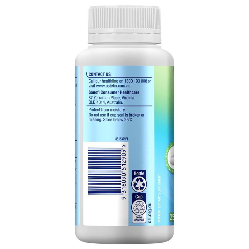 Load image into Gallery viewer, Ostelin Calcium &amp; Vit D 250 Mini Tablets
