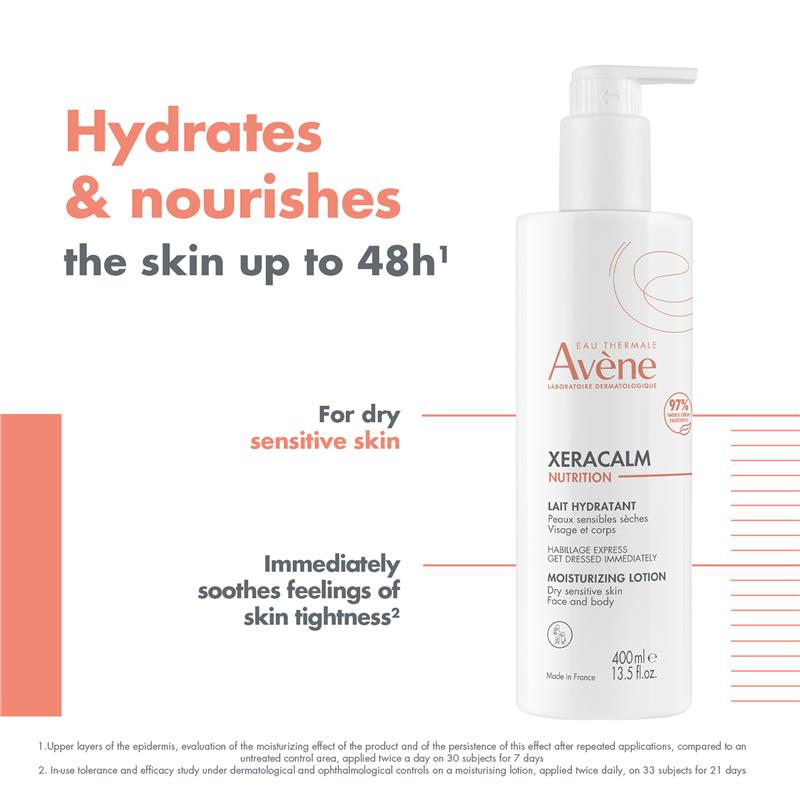 Load image into Gallery viewer, Avene Xeracalm Nutrition Moisturising Lotion 400ml

