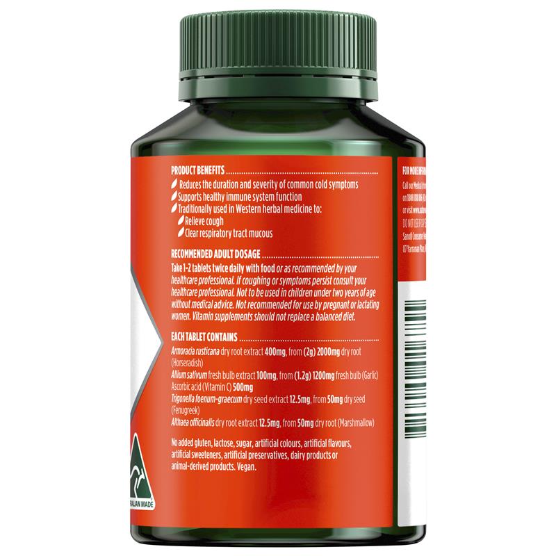 Load image into Gallery viewer, Nature's Own Triple Strength Garlic C Horseradish 100 Tablets
