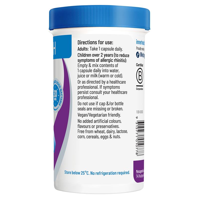 Load image into Gallery viewer, Inner Health Hayfever Relief Probiotic 40 Capsules
