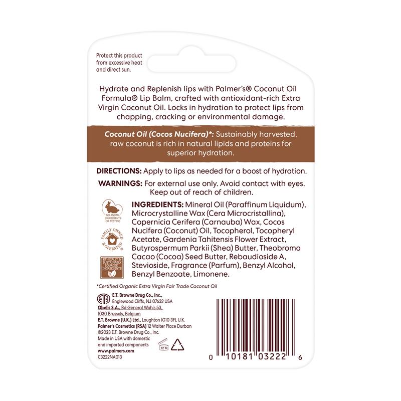 Load image into Gallery viewer, Palmer's Coconut Oil Formula Lip Balm 4g
