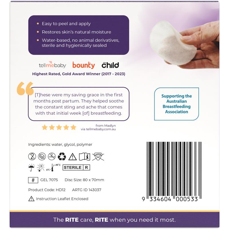 Load image into Gallery viewer, Rite Aid Hydrogel Breast Discs 12 Pack
