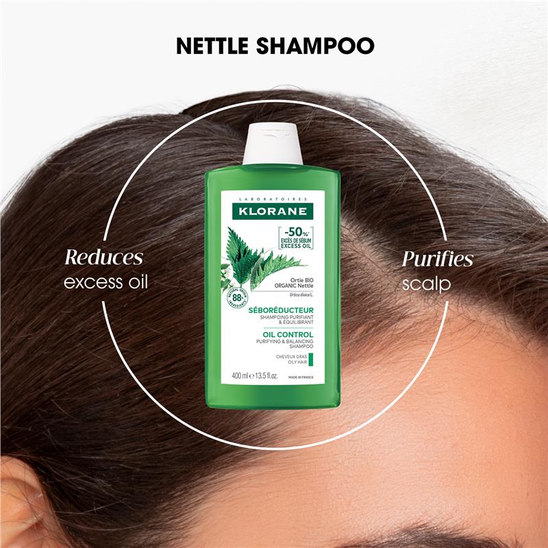 Load image into Gallery viewer, Klorane Shampoo with Organic Nettle 400ml
