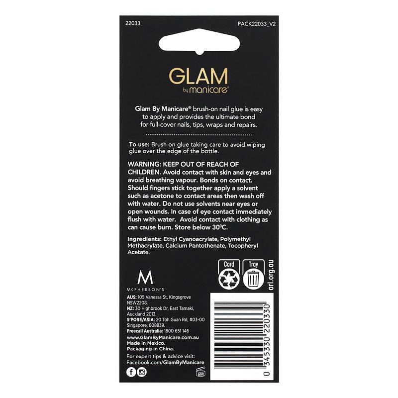 Load image into Gallery viewer, Glam By Manicare Brush On Nail Glue 4g
