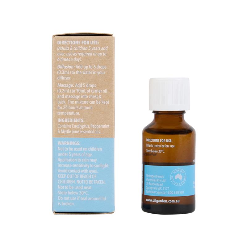Load image into Gallery viewer, Oil Garden Natural Remedies Breathe Oil 25ml
