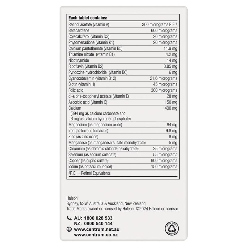 Load image into Gallery viewer, Centrum For Women 90 Tablets Exclusive Size
