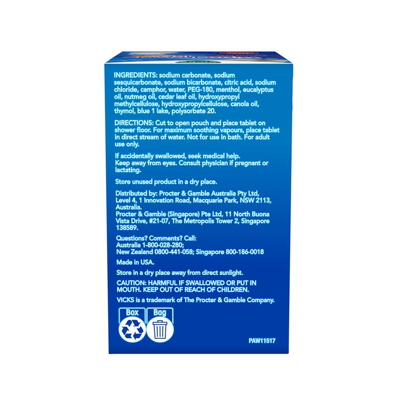 Load image into Gallery viewer, Vicks VapoShower Max 4 Pack

