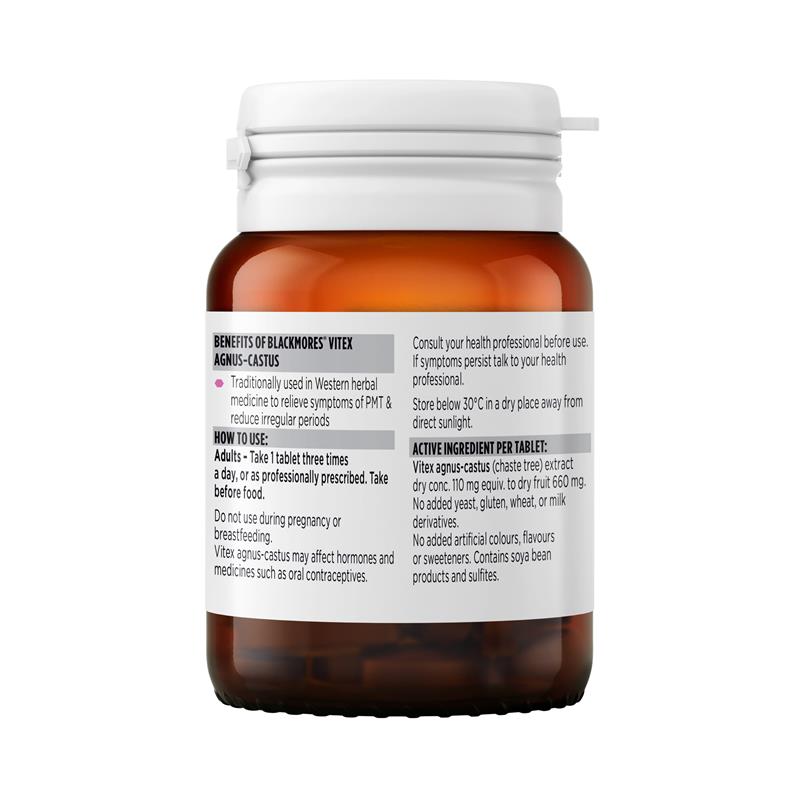 Load image into Gallery viewer, Blackmores Vitex Agnus-Castus 40 Tablets
