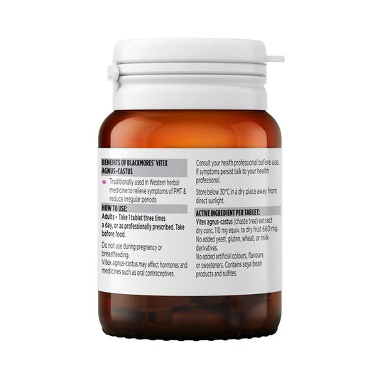 Blackmores Vitex Agnus-Castus 40 Tablets