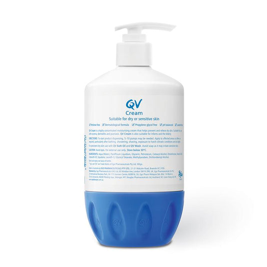 QV Moisturising Cream 500G Pump Pack