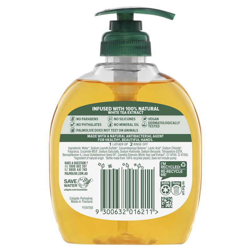 Load image into Gallery viewer, Palmolive Antibacterial Softwash Hand Wash White Tea 250ml
