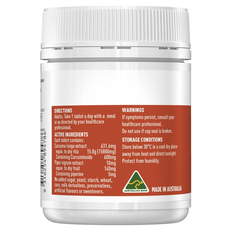 Load image into Gallery viewer, Healthy Care High Strength Curcumin 600mg 60 Tablets
