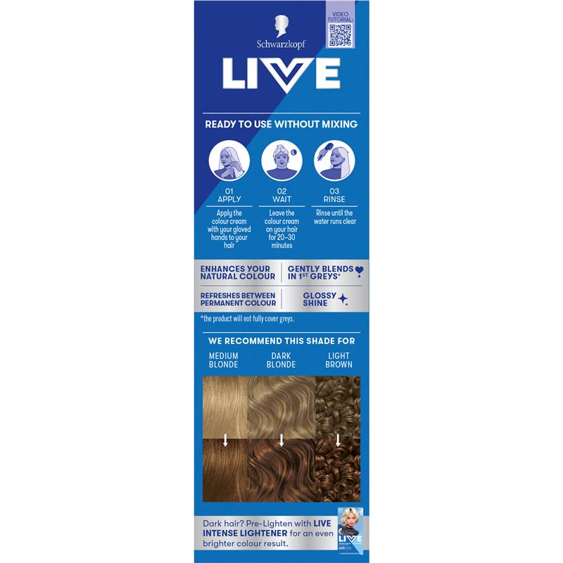 Load image into Gallery viewer, Schwarzkopf LIVE Colour Hazelnut Semi Permanent 75ml
