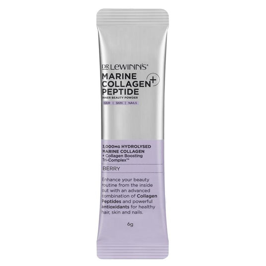 Dr LeWinn's Marine Collagen Peptide+ Inner Beauty Berry Flavour Powder