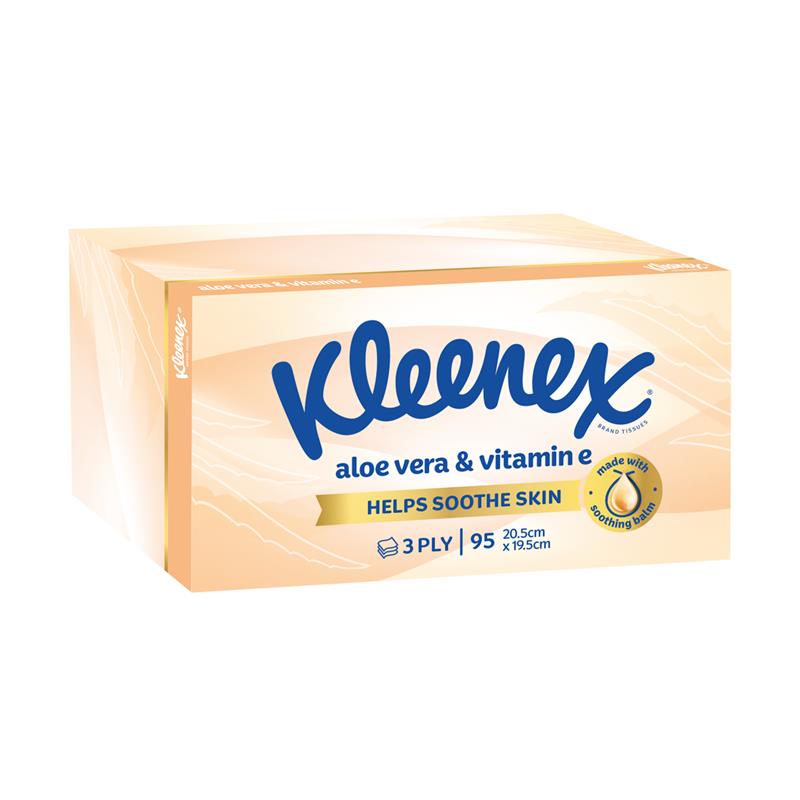 Load image into Gallery viewer, Kleenex Facial Tissues Aloe 95
