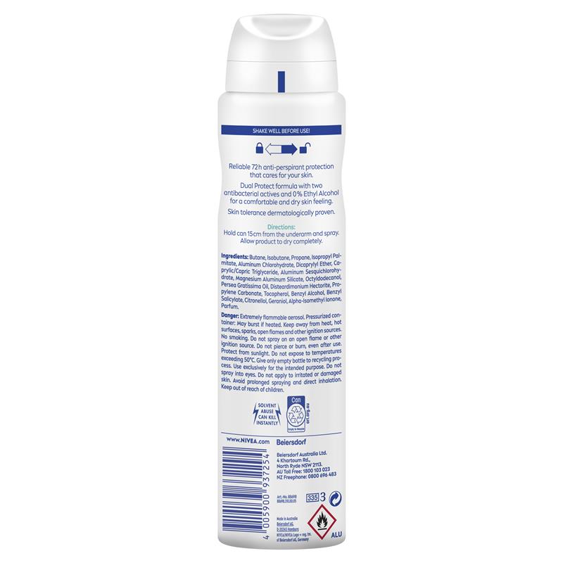Load image into Gallery viewer, NIVEA  Intense Protection Fresh Aerosol Deodorant 72H Protection 250ml
