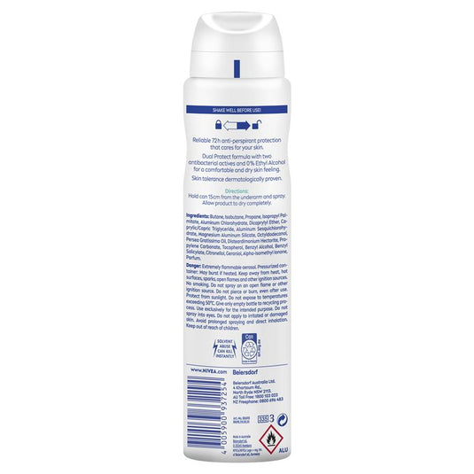 NIVEA  Intense Protection Fresh Aerosol Deodorant 72H Protection 250ml