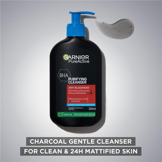 Garnier Pure Active Deep Charcoal Cleanser 250ml
