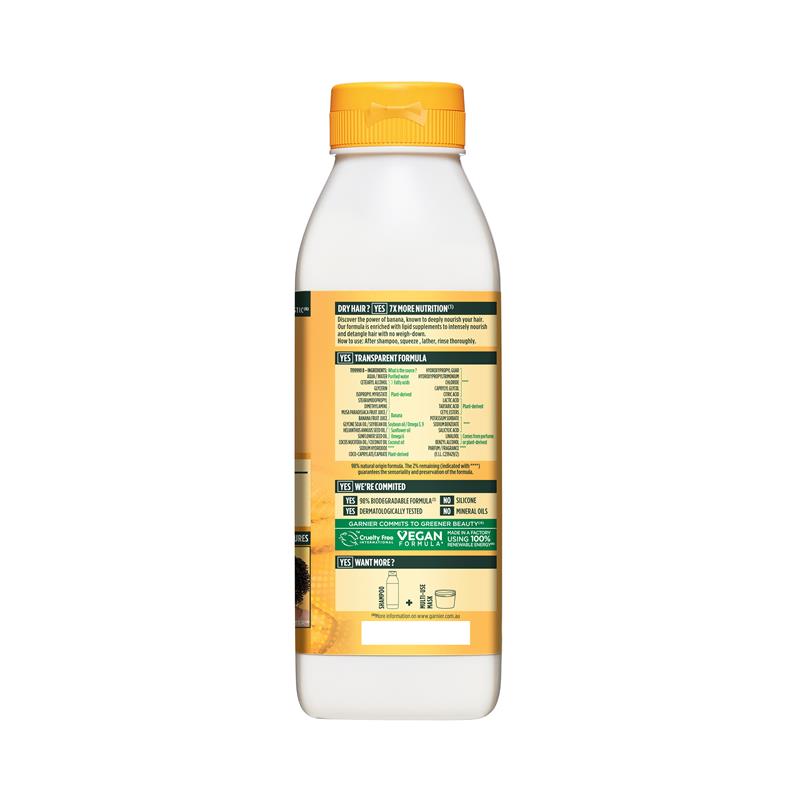 Load image into Gallery viewer, Garnier Fructis Hair Food Nourishing Banana Conditioner For Dry Hair 350ml
