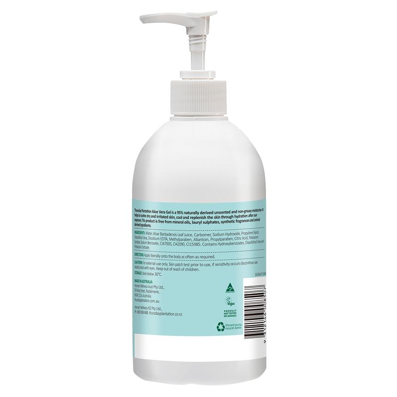 Load image into Gallery viewer, Thursday Plantation Aloe Vera Gel 500g
