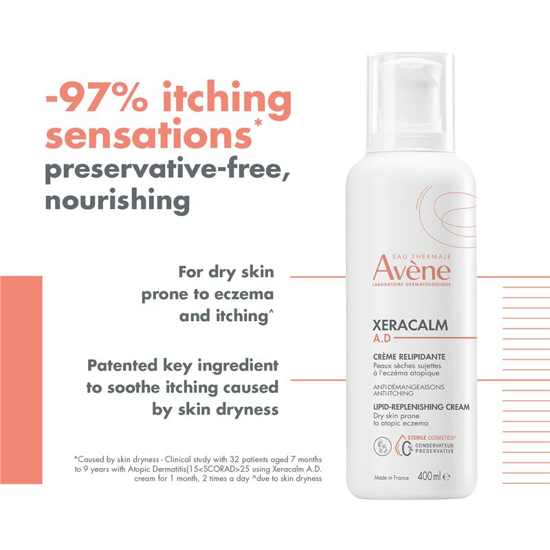 Load image into Gallery viewer, Avene XeraCalm A.D Lipid-Replenishing Cream 400ml
