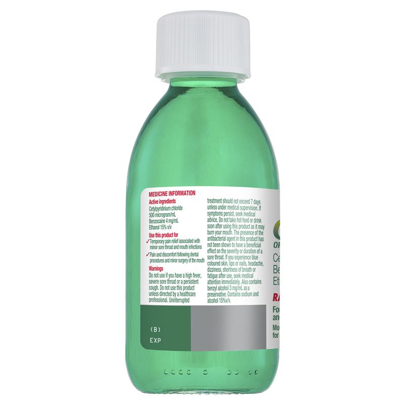 Load image into Gallery viewer, Cepacaine Mouthwash Liquid 200mL

