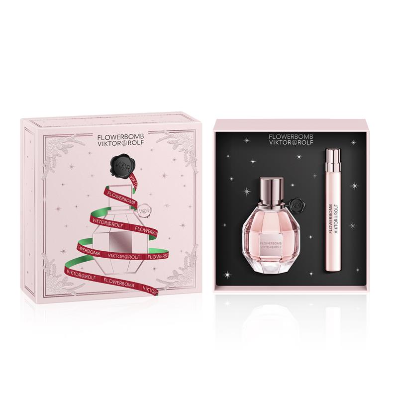 Load image into Gallery viewer, Viktor &amp; Rolf Flowerbomb Eau de Parfum 50ml &amp; 10ml 2 Piece Set
