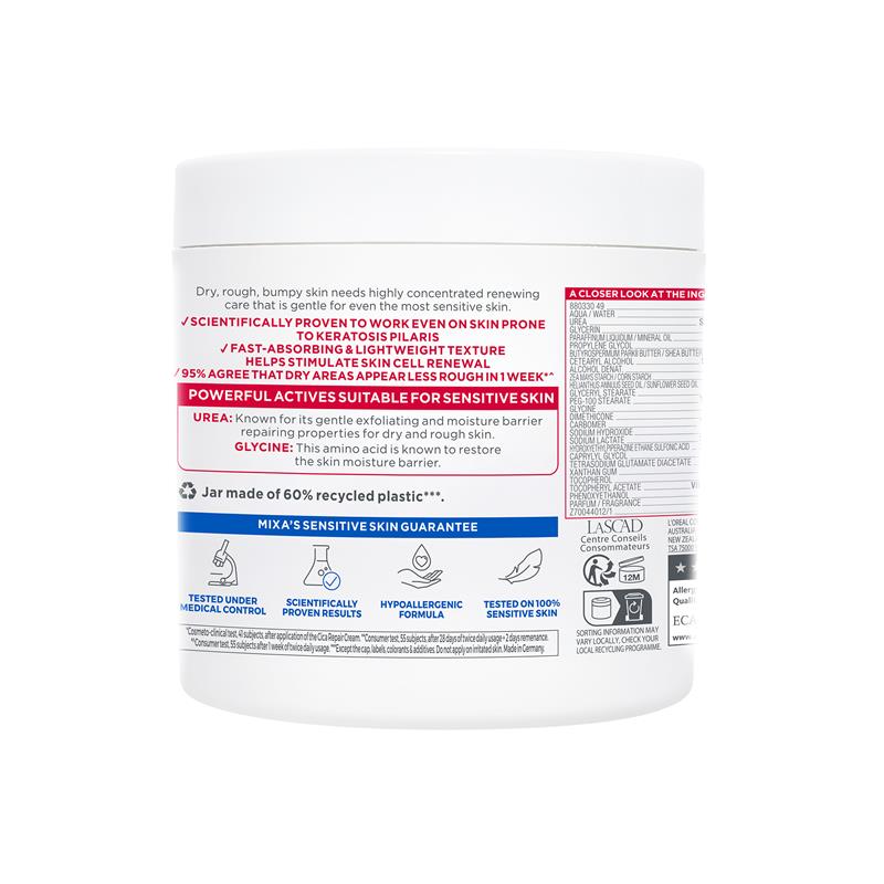 Load image into Gallery viewer, Mixa Urea Cica Repair+ Renewing Cream 400ml
