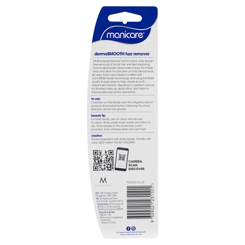 Load image into Gallery viewer, Manicare DermaSMOOTH Fuzz Remover 2 Pack
