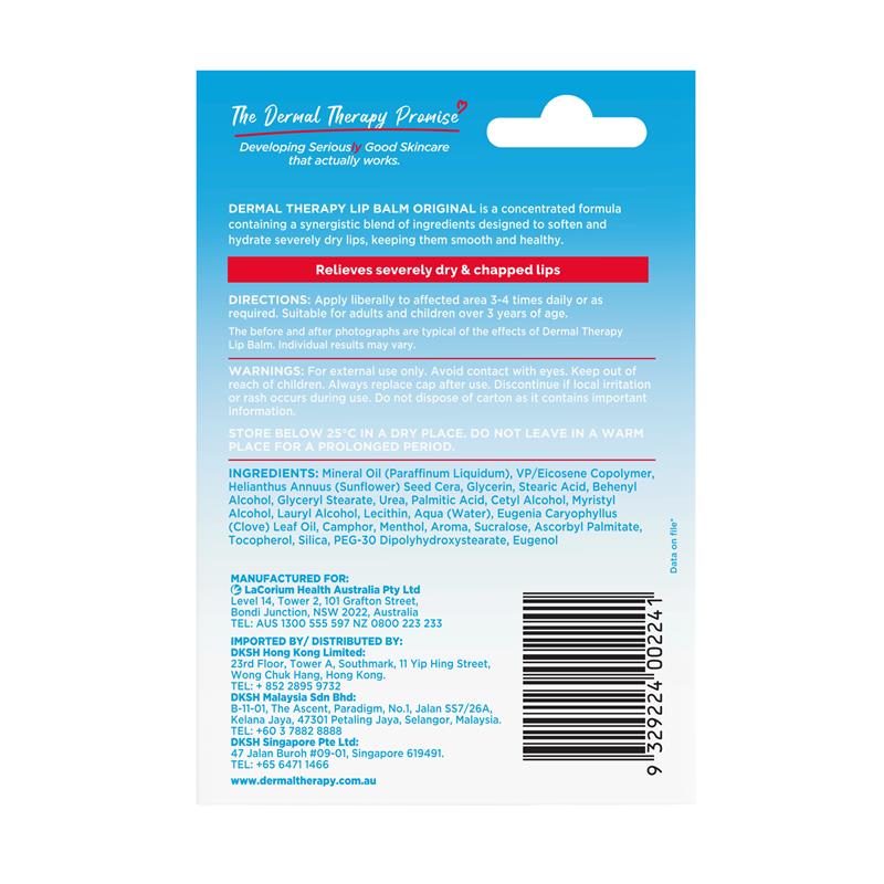 Load image into Gallery viewer, Dermal Therapy Lip Balm Stick 4.8g
