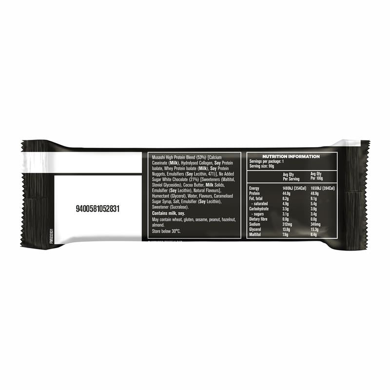Load image into Gallery viewer, Musashi High Protein Bar Cookies And Cream 90g
