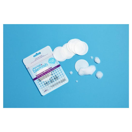 Bye Bye Blemish Dissolving Cleanser Water Activated Sheets 50 Pack