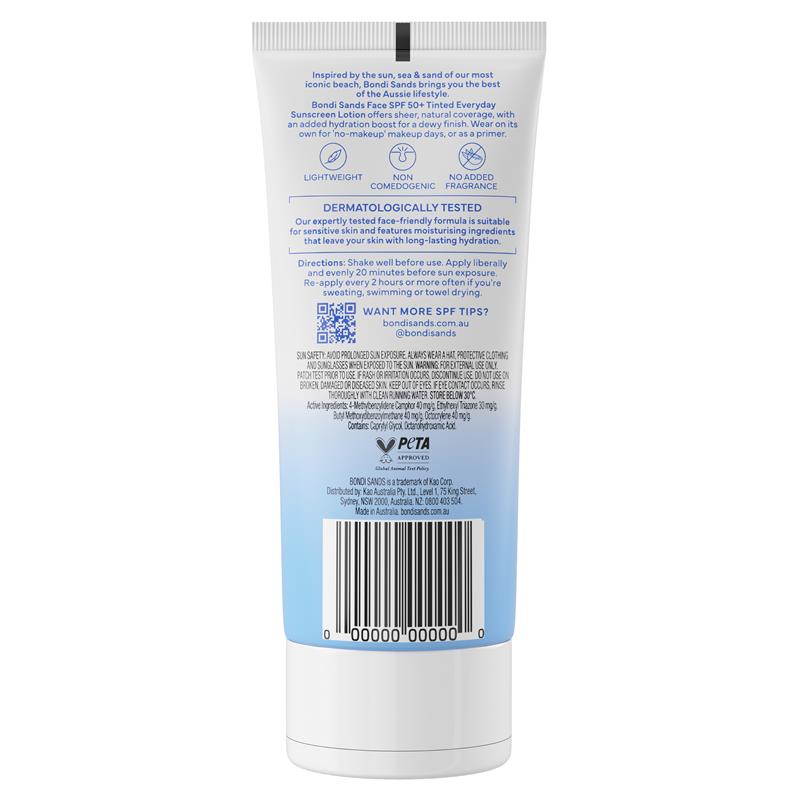 Load image into Gallery viewer, Bondi Sands SPF 50+ Fragrance Free Hydrating Tinted Face Lotion 75ml
