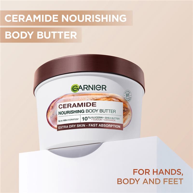 Load image into Gallery viewer, Garnier Body Ceramide Nourishing Body Butter 380ml

