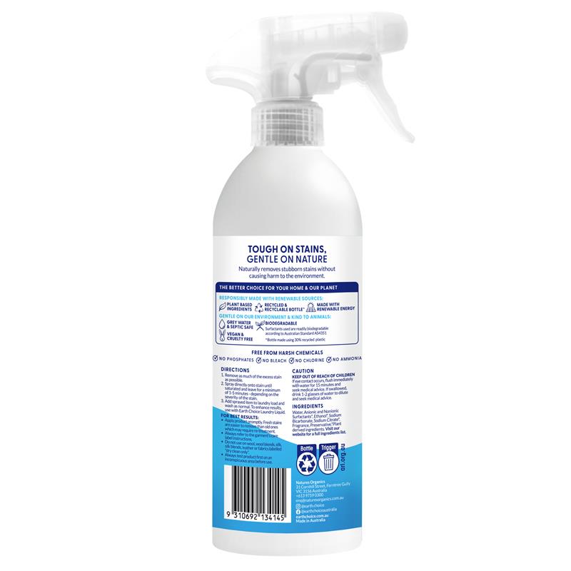 Load image into Gallery viewer, Earth Choice Prewash Stain Remover 400ml
