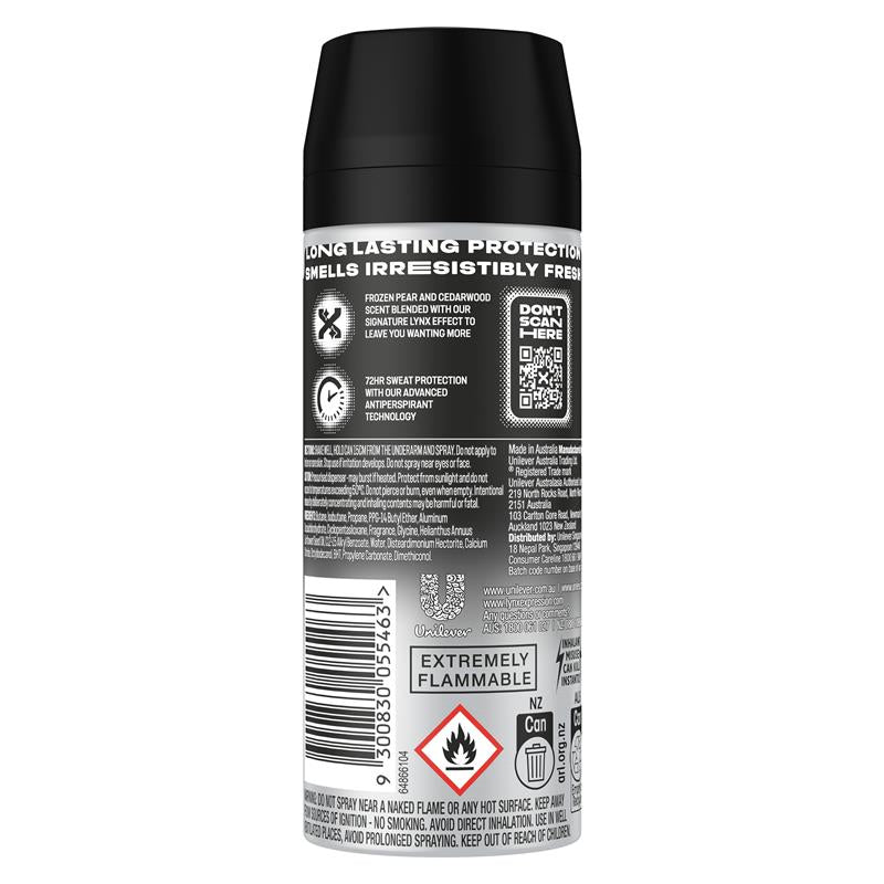 Load image into Gallery viewer, Lynx Deodorant Antiperspirant Black 165ml
