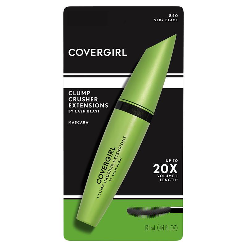 Load image into Gallery viewer, Covergirl Clump Crusher Extensions Mascara Very Black 13.1 mL
