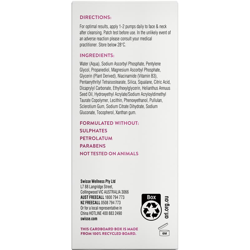 Load image into Gallery viewer, Swisse Beauty Vitamin C 10% Brightening Booster Serum 30ml
