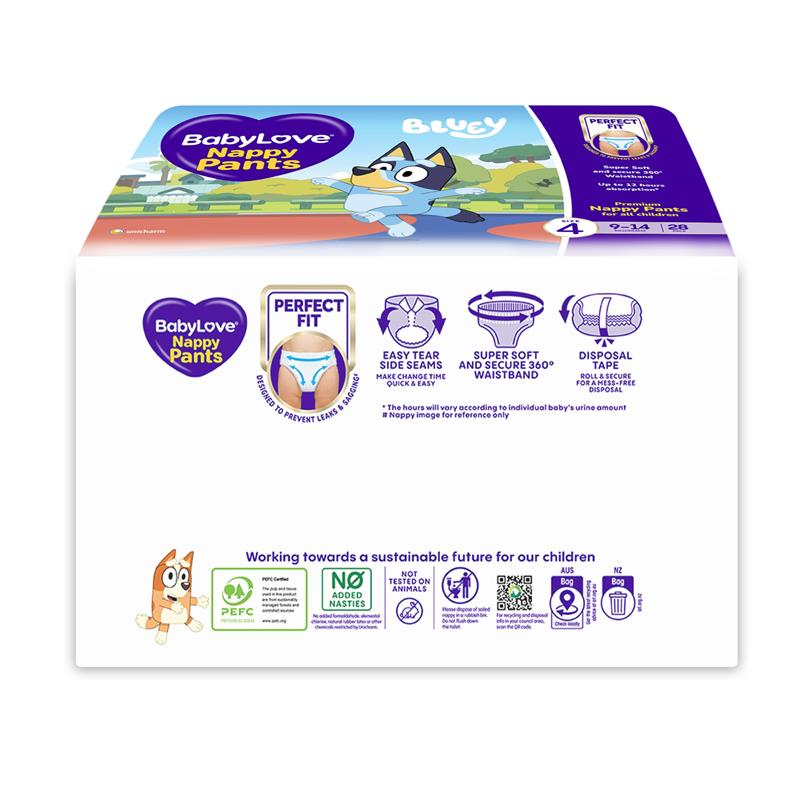 Load image into Gallery viewer, BabyLove Nappy Pants Size 4 (9-14kg) 28 Pack
