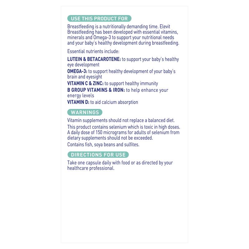 Load image into Gallery viewer, Elevit Breastfeeding 60 Capsules
