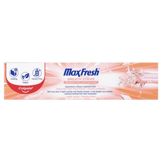Colgate Toothpaste Max Fresh Peach Passion 100g