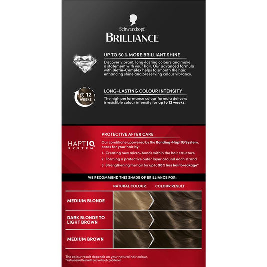 Schwarzkopf Brilliance Cool Browns 73 Frosty Brown