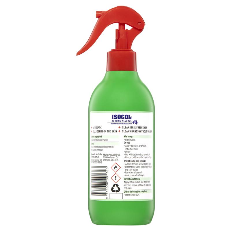 Load image into Gallery viewer, Isocol Multipurpose Alcohol Spray 450ml

