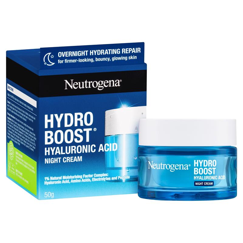 Load image into Gallery viewer, Neutrogena Hydro Boost Hyaluronic Acid Night Cream 50g
