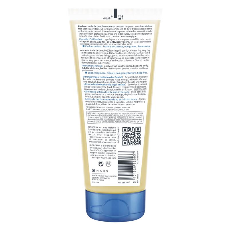 Load image into Gallery viewer, Bioderma Atoderm Shower Oil 100ml
